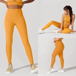 POPFLEX Lumen Mesh Legging - Gold Constellation